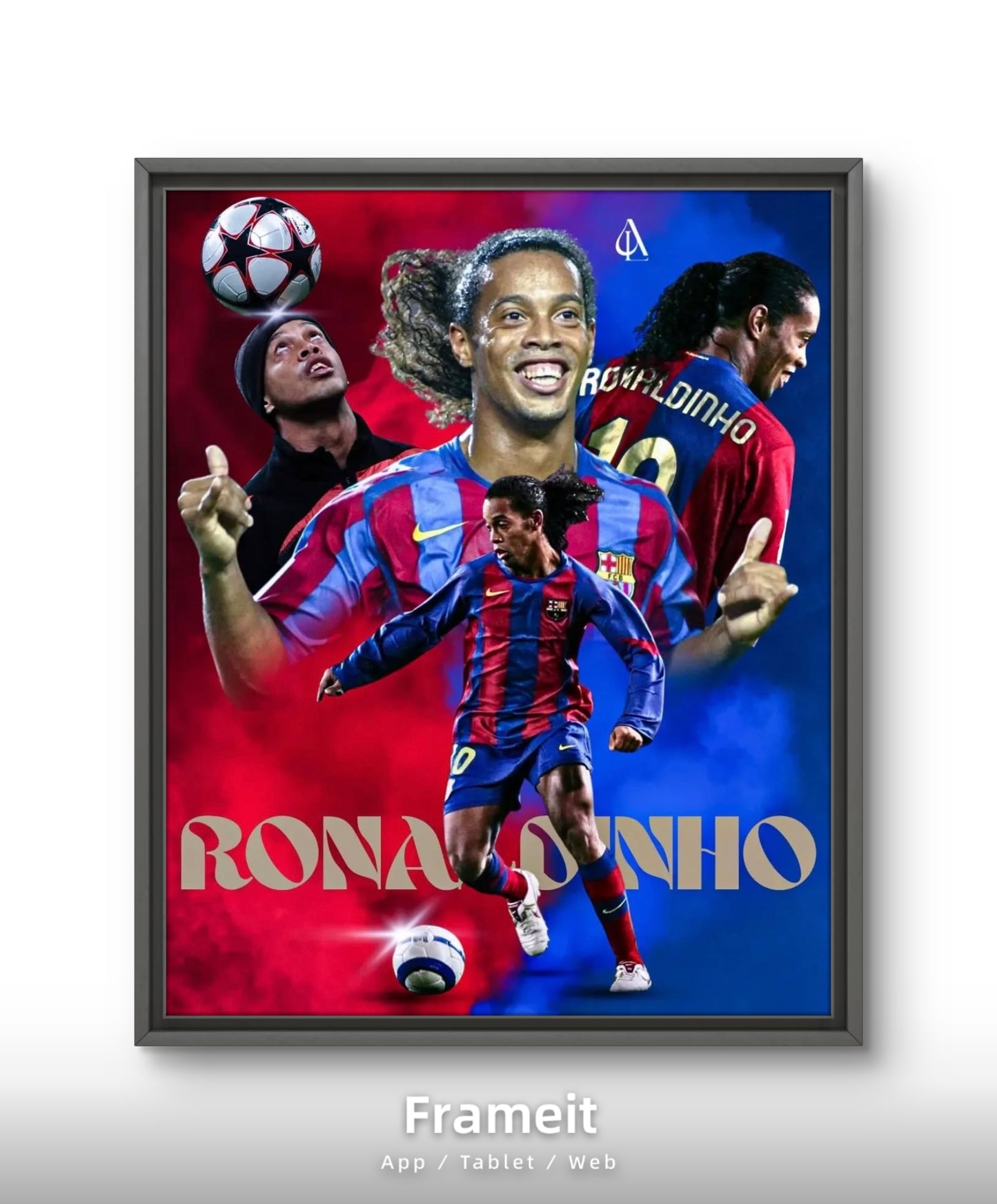 Quadro Ronaldinho