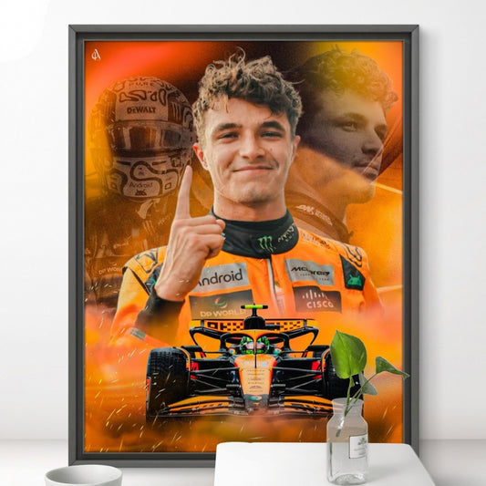 Quadro Lando Norris