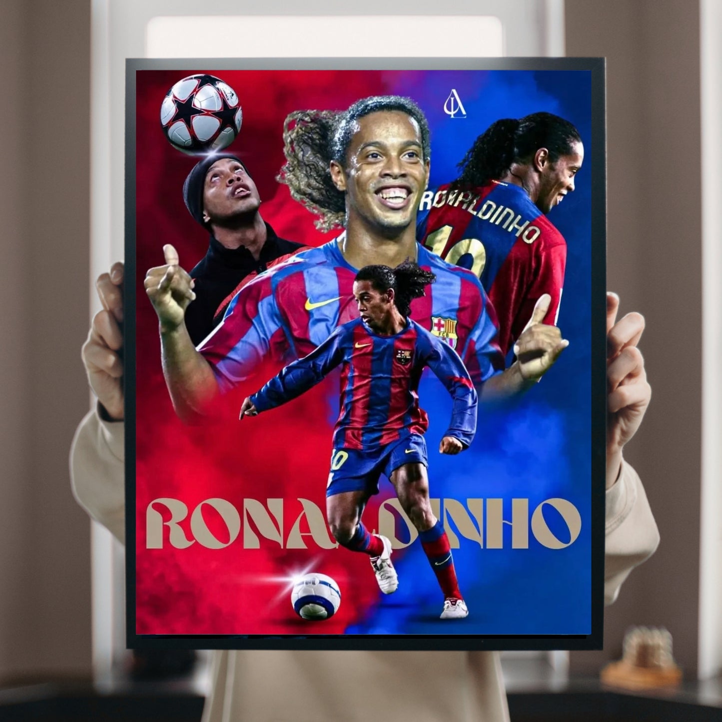 Quadro Ronaldinho