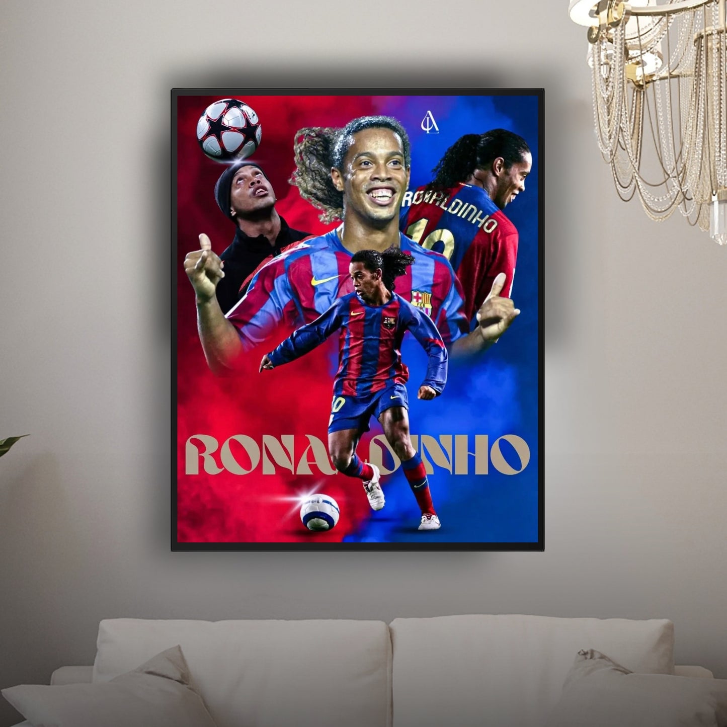 Quadro Ronaldinho